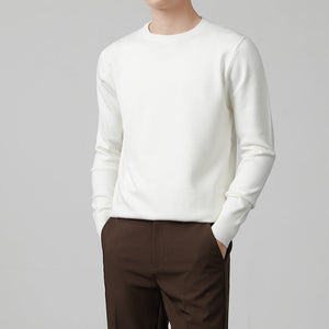 White Round Neck