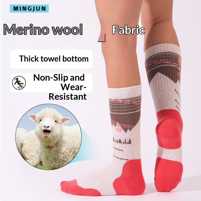 Thickened Terry Outdoor Hiking Socks For Women