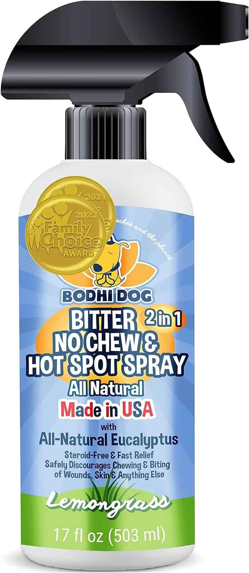 2-in-1 No-Chew & Hot Spot Spray, Natural Deterrent