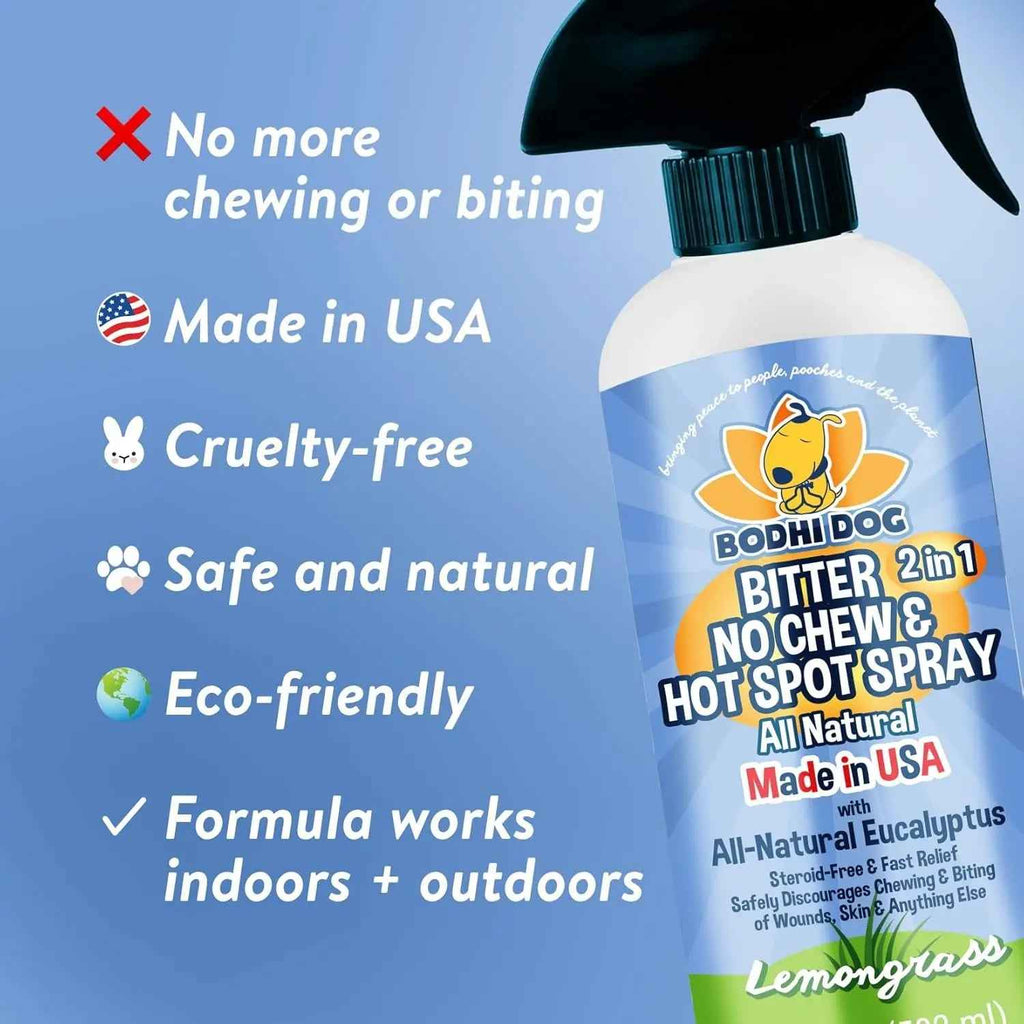 2-in-1 No-Chew & Hot Spot Spray, Natural Deterrent