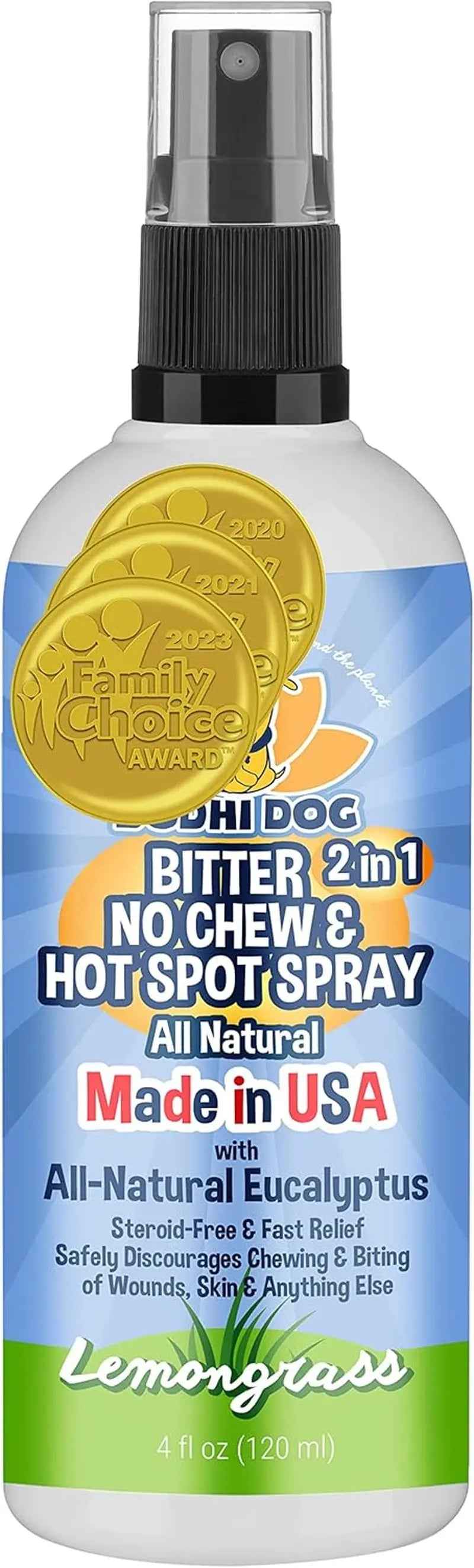 2-in-1 No-Chew & Hot Spot Spray, Natural Deterrent