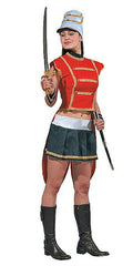 Dress Up America Adult Sexy Toy Soldier Ladies Christmas Costume Size Small