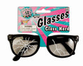 50's Cracked Nerd Costume Glasses