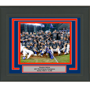 Framed Houston Astros 2017 World Series Champions 8x10 Baseball Team Photo