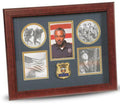 Flag Connections Police Department Medallion 5-Picture Collage Frame