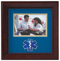 Flag Connections Emergency Medical Services Horizontal Picture Frame.