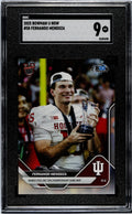 Graded 2025 Topps Bowman U Now Fernando Mendoza #58 Rookie RC Football Card SGC 9 Mint