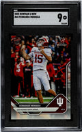Graded 2025 Topps Bowman U Now Fernando Mendoza #60 Rookie RC Football Card SGC 9 Mint