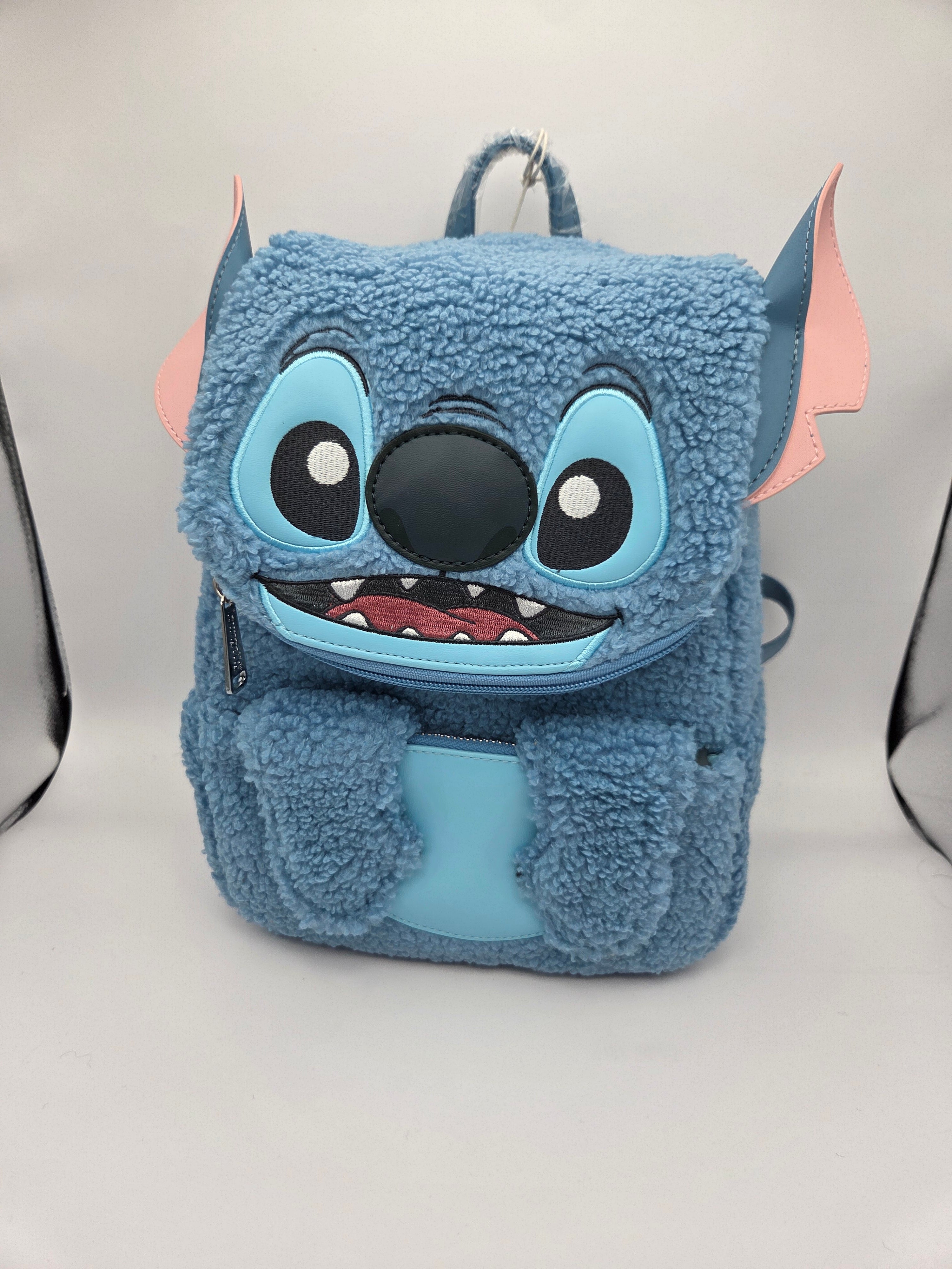 Fuzzy Stitch Mini Backpack