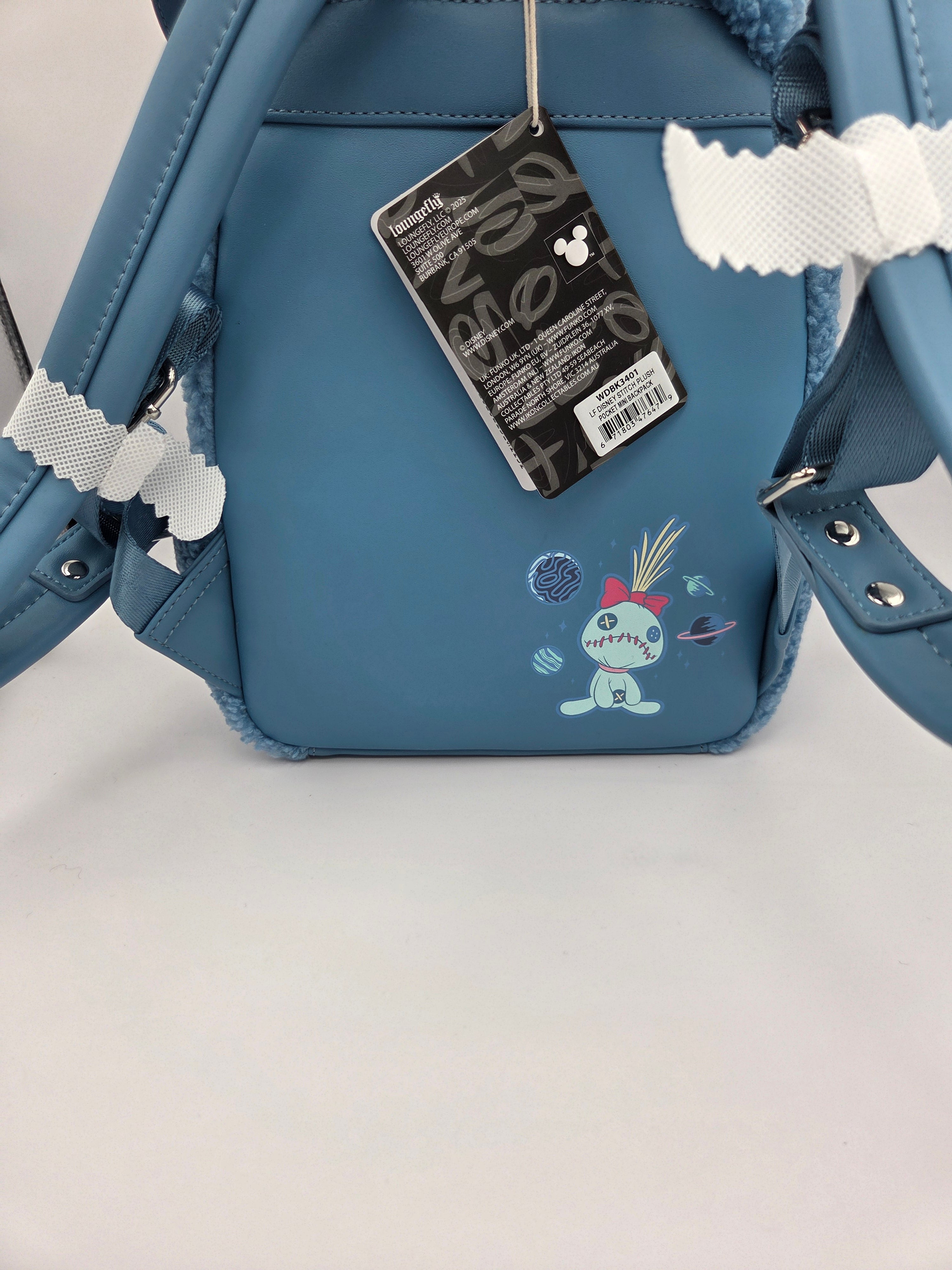 Fuzzy Stitch Mini Backpack