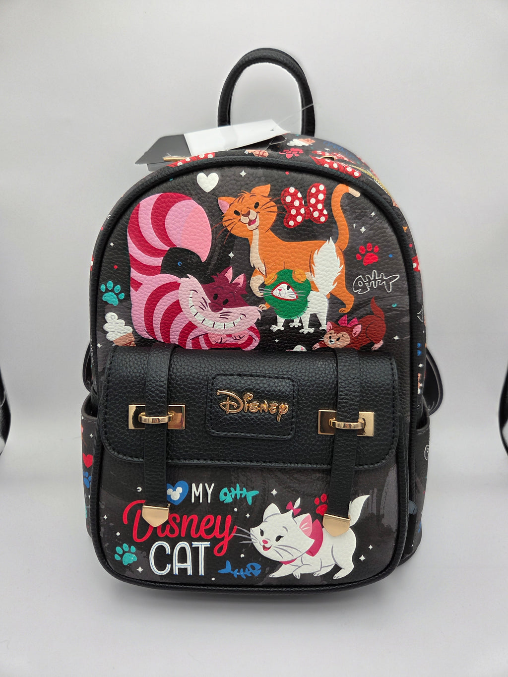 Cats of Disney WondaPop 11" Vegan Leather Fashion Mini Backpack