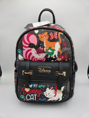 Cats of Disney WondaPop 11" Vegan Leather Fashion Mini Backpack