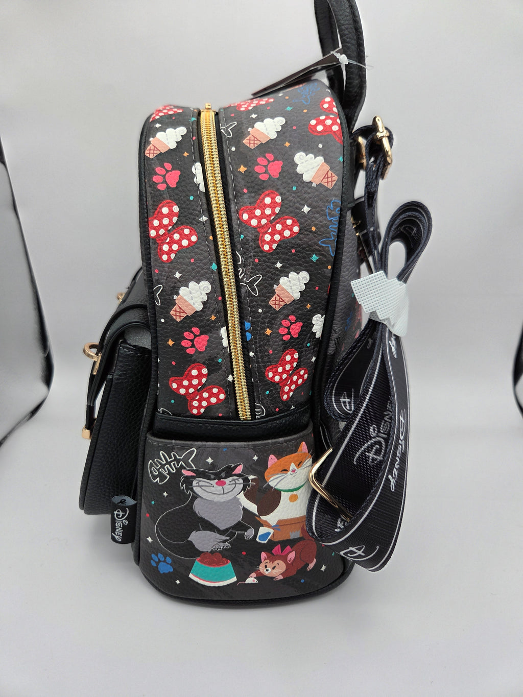 Cats of Disney WondaPop 11" Vegan Leather Fashion Mini Backpack