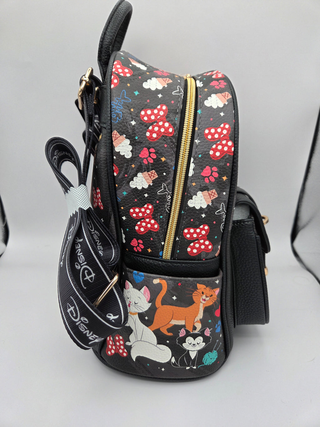 Cats of Disney WondaPop 11" Vegan Leather Fashion Mini Backpack