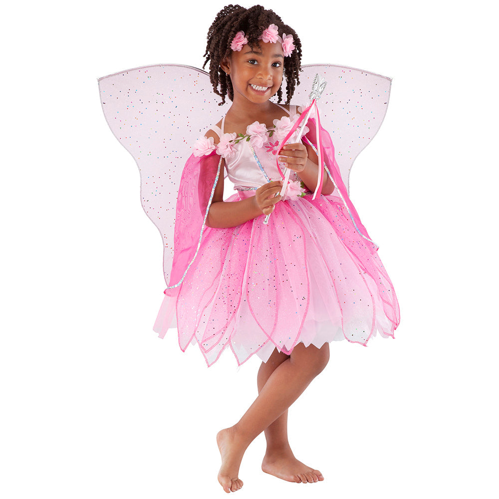 Pink Petal Fairy Dress-Up Costume