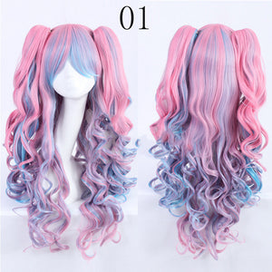 Pink blue
