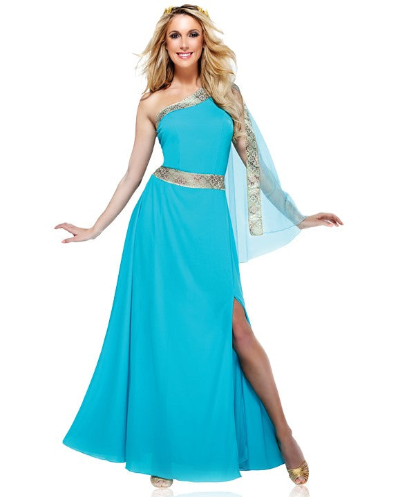 The Blue Goddess Adult Costume Size Small