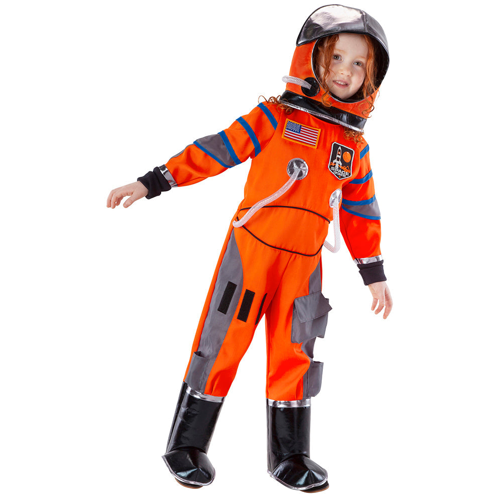 Astronaut Costume in Orange