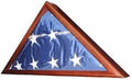 Veteran Flag Display Case with glass front