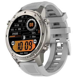 Silver Silicone Strap