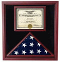 Flag Connections Extra Large Award & Flag Display Case, 3x5 flag