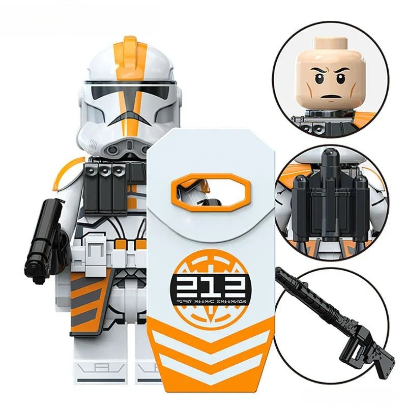 212th Attack battalion Clone trooper Star Wars Minifigure Toy 1