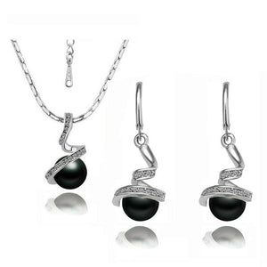 Silver black