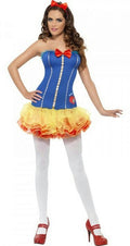 Women's Fever Snow White Fairy Tale Princess Adult Costume Size Extra Small XS
