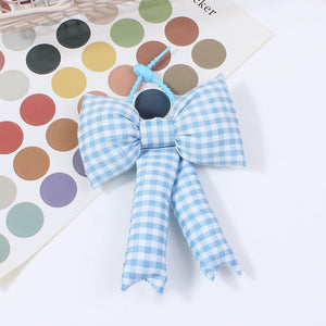 Blue And White Plaid