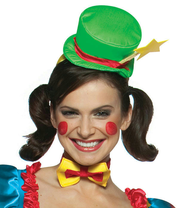 Star Clown Mini Top Hat on Headband