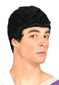Black Julius Caesar Roman Mens Costume Wig