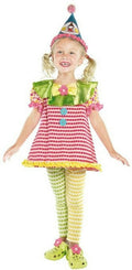 Clown Cutie Child Girls Costume Size Medium 7-9