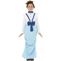 Posh Victorian Dress with Hat Child Costume Size Medium
