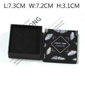 Black Feather Box