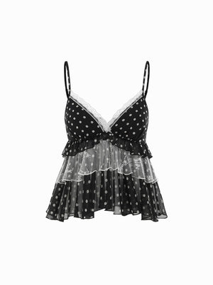 Black Polka Dot