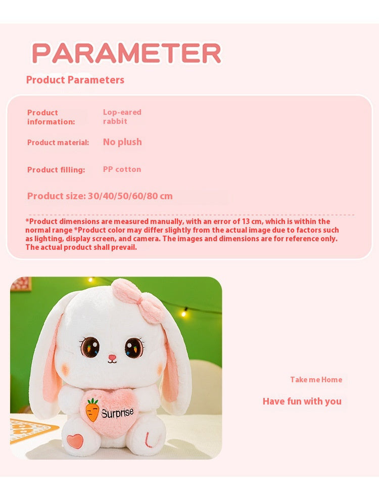 Radish Rabbit Plush