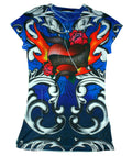 Girls Sacred Heart Juniors Sublimation Fashion Shirt Size XL