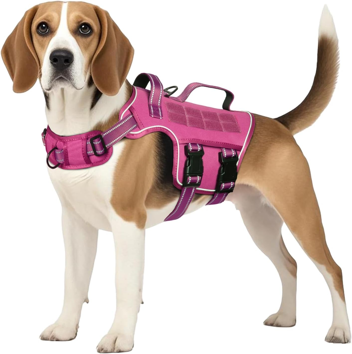 Heavy Duty No-Pull Tactical Dog Harness Molle Vest