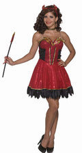 Forum Novelties Women's Devil's Delight Sexy Demon Adult Costume XS/SM (2-6)