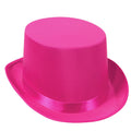 Pink Satin Sleek Tuxedo Top Hat Breast Cancer Awareness