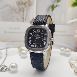 Black Belt Silver Case Black