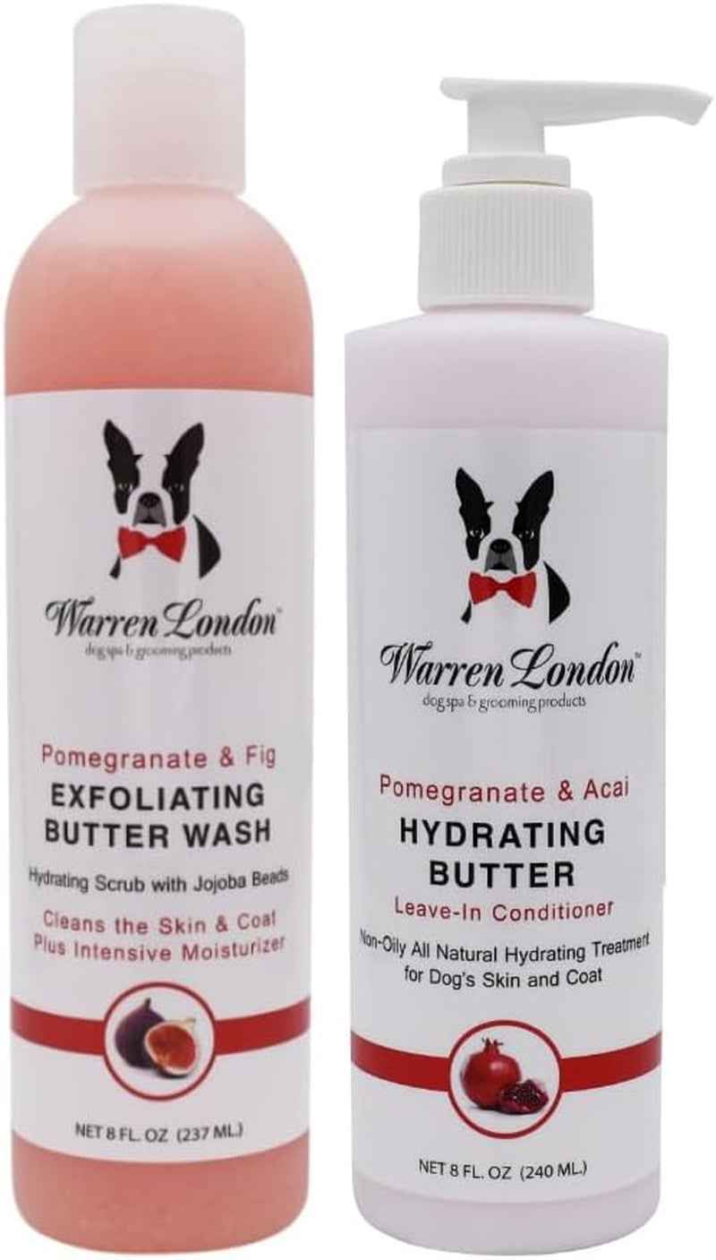 Warren London Dog Shampoo & Conditioner Combo Detangler 8oz