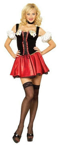Womens Winning Pair Vegas Casino Poker Mistress Sexy Adult Costume Size M/L 8-12