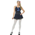 Sailor Girl Sexy Navy Blue Adult Costume Size Large