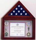 Flags Connections Flag Display Case with a 10 high Shadow Box