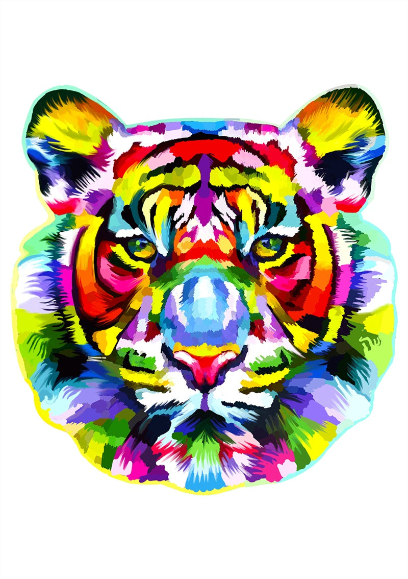 Each Piece Is Animal Shaped Christmas Gift Colorful Elephant Turtle Wooden Jigsaw Puzzles