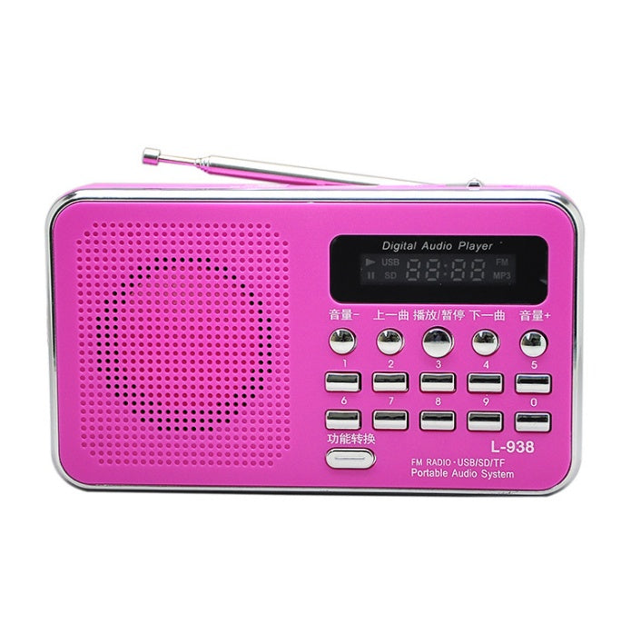 938 Plugin Speaker For The Elderly  Gospel Player MP3 Player Factory Wholesale