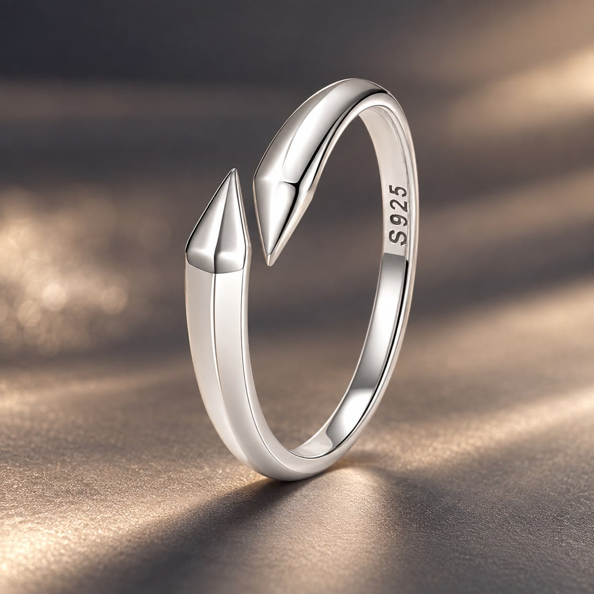 925 Sterling Silver Oxidized 0.18cm Ring