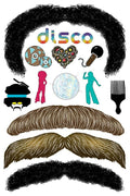 StacheTATS The Signature The Disco Mustache Temporary Facial Tattoos Assortment