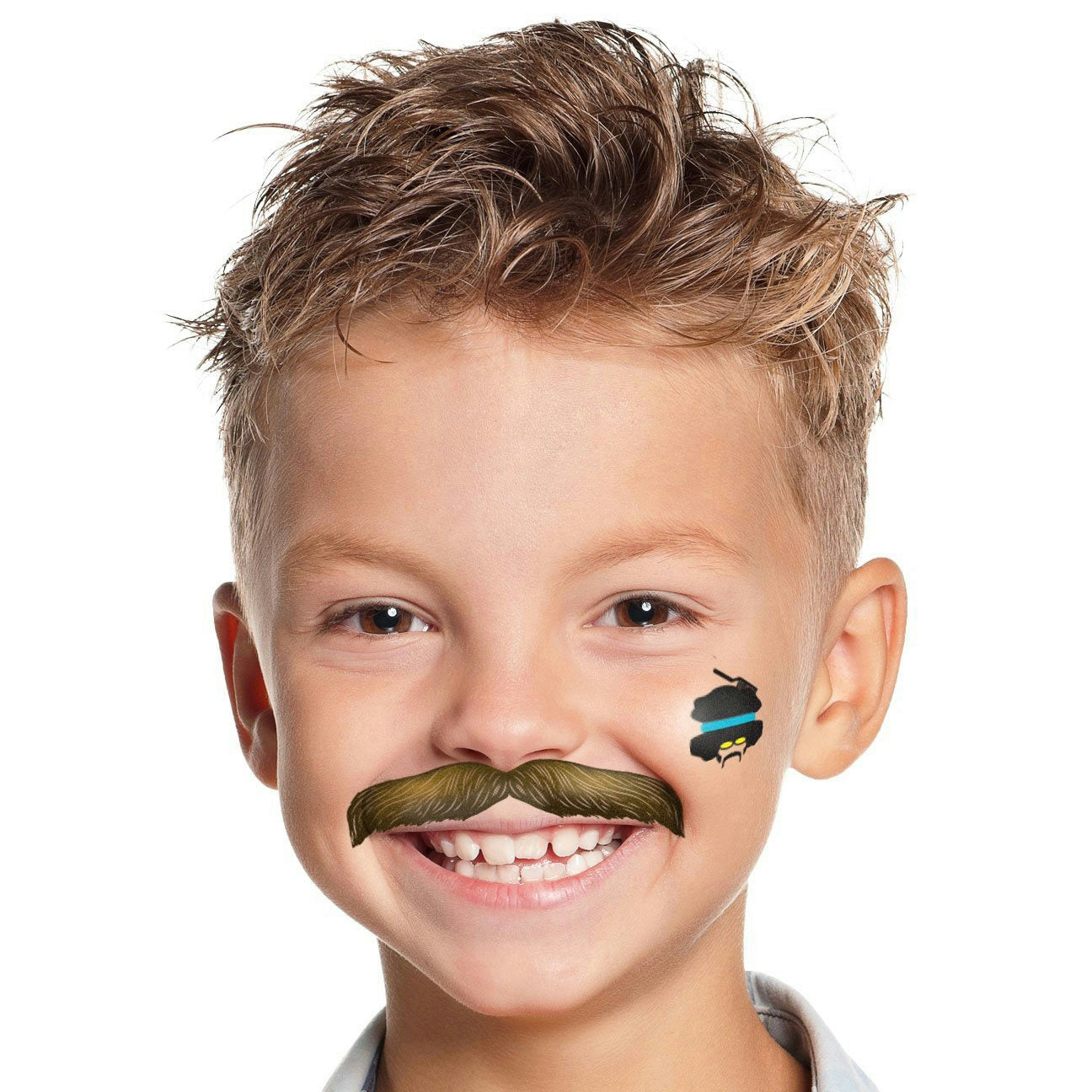 StacheTATS The Signature The Disco Mustache Temporary Facial Tattoos Assortment